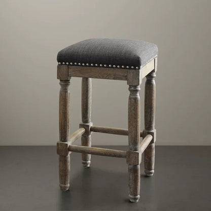Lindell Nailhead Counter & Bar Stool