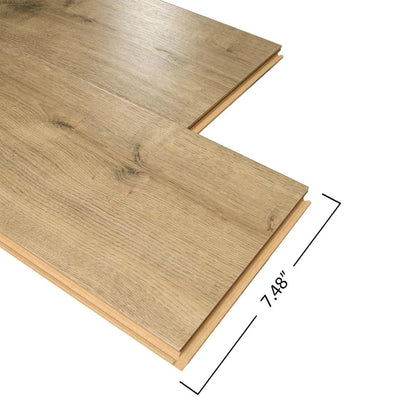 Defense+ Anderson Oak 14 Mm T X 7.5 In. W Waterproof Laminate Wood Flooring (17.2 Sqft/Case)
