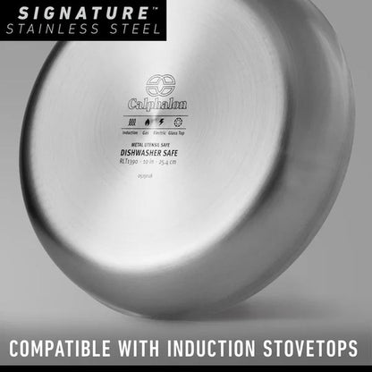 Signature Stainless Steel 10 Piece Cookware Set