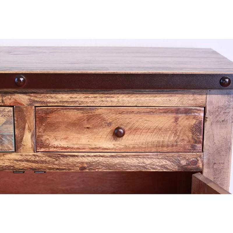 Stoller 36'' Tall Solid Wood 2 - Door Accent Cabinet