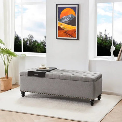 Katz Upholstered Storage Ottoman