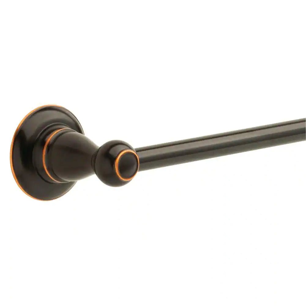 Porter 3-Piece Bath Hardware Set with Towel Ring Toilet Paper Holder and 24 In. Towel Bar in Oil Rubbed Bronze