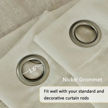 Sheer Curtain Pair