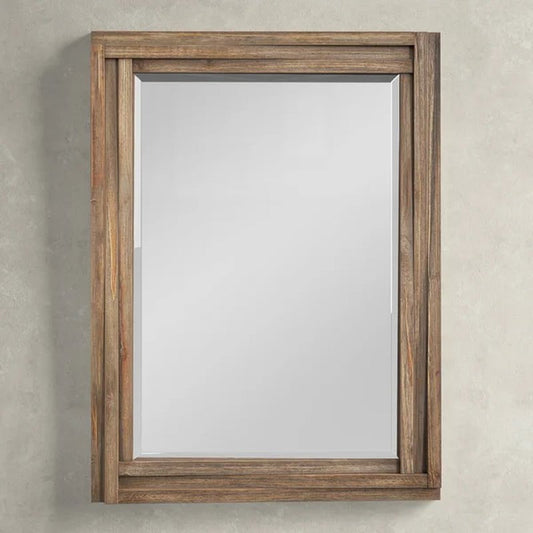 Chanler Rectangle Wood Wall Mirror