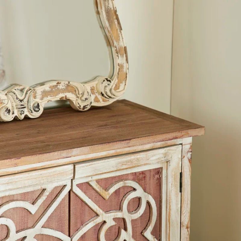 Czarnecki 31'' Tall Solid Wood Accent Cabinet