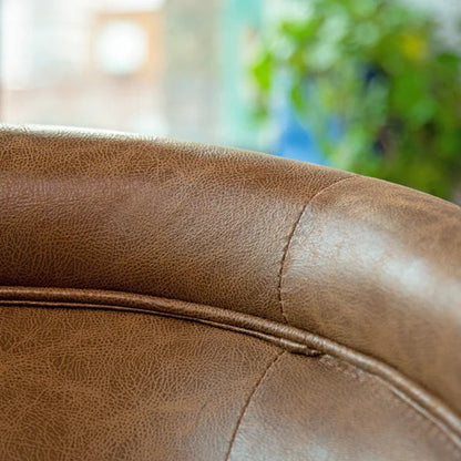 Kiersten Upholstered Swivel Barrel Chair