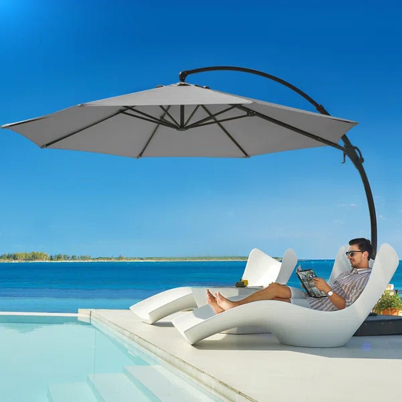Ebonique 144'' Cantilever Umbrella