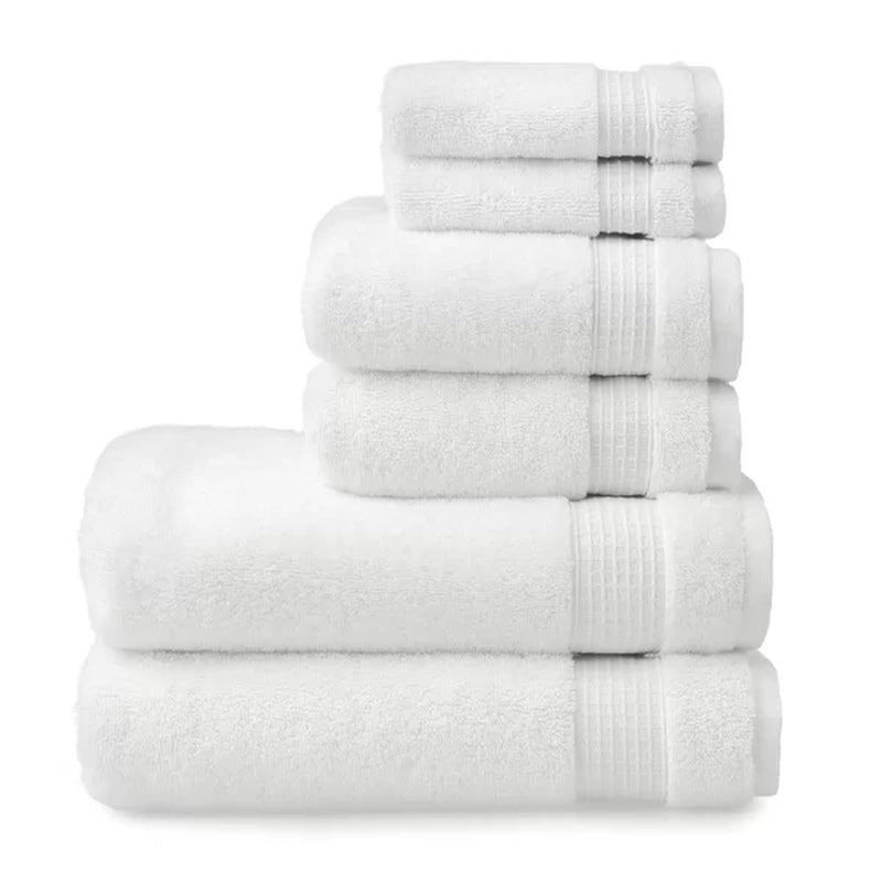 Noah 6 Piece Turkish Cotton Towel Set
