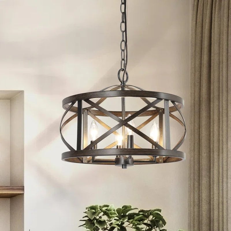 Ifill 4 - Light Dimmable Lantern Chandelier