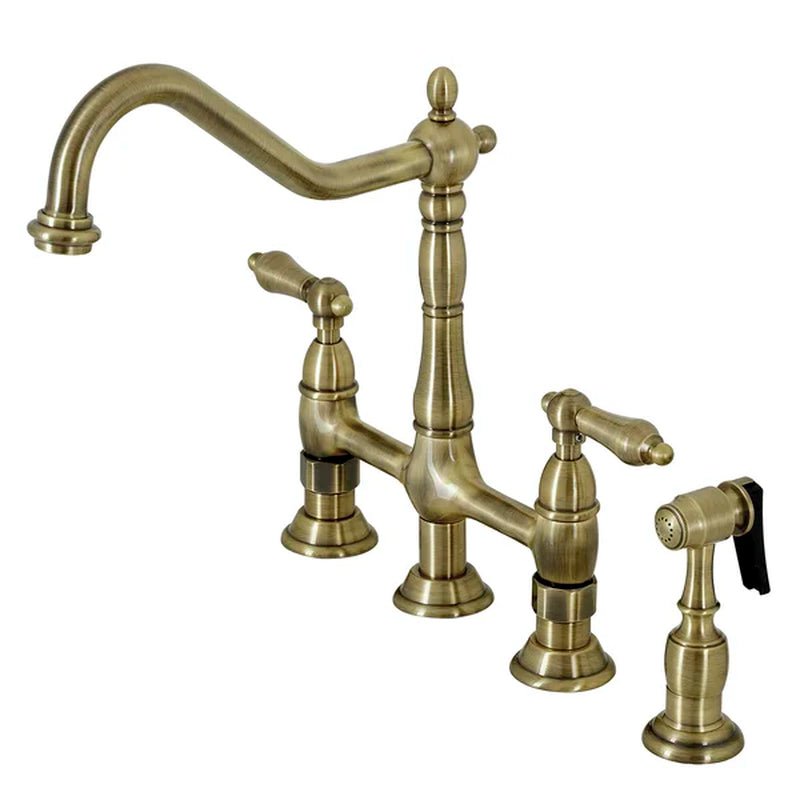 Heritage Kitchen Faucet with Side Spray