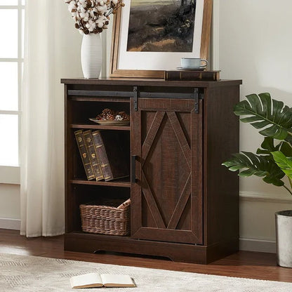 Rangel 35.03'' Tall 1 - Door Accent Cabinet