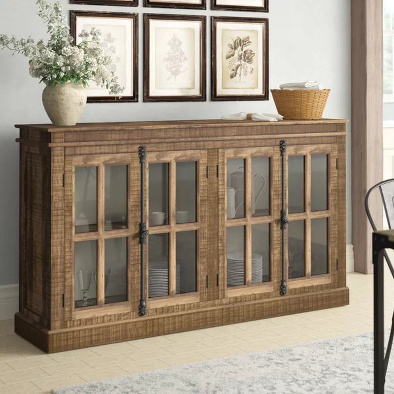 Finchley 71'' Wide Mango Credenza