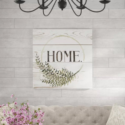 Family Farmhouse I by Grace Popp - Wrapped Canvas Textual Art