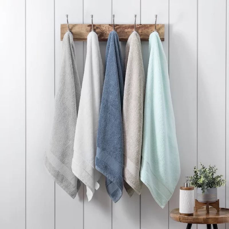 Noah 6 Piece Turkish Cotton Towel Set