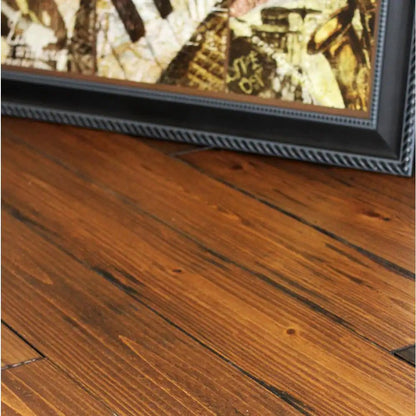 Roased Pine Low Gloss 3/4 In. T X 5.1 In. W Hand Scraped Engineered Hardwood Flooring (23.3 Sqft/Case)