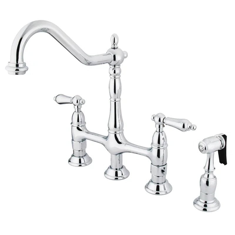 Heritage Kitchen Faucet with Side Spray