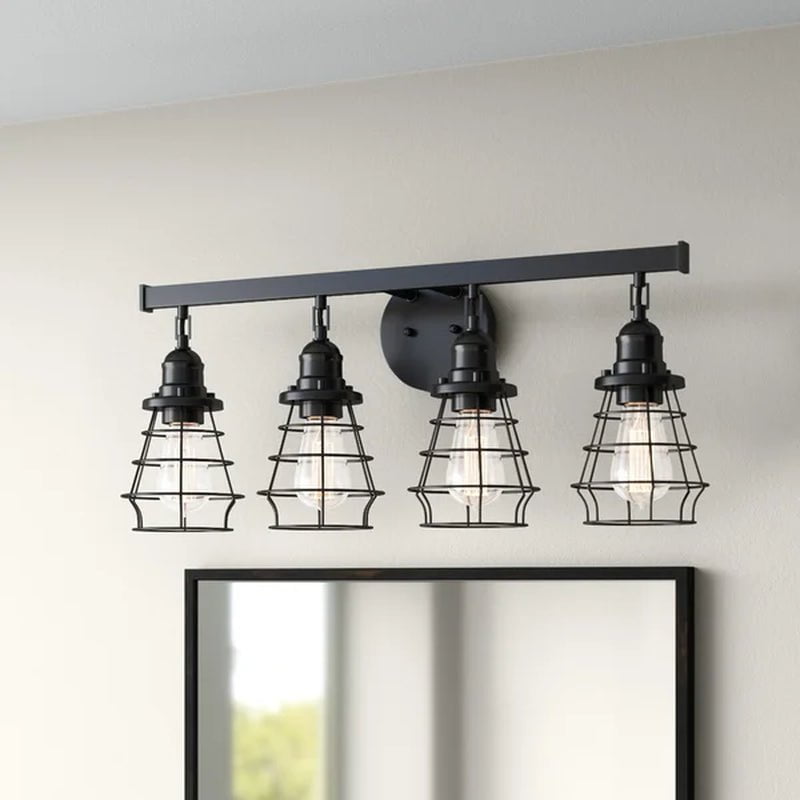 Newbill 4 - Light Dimmable Vanity Light
