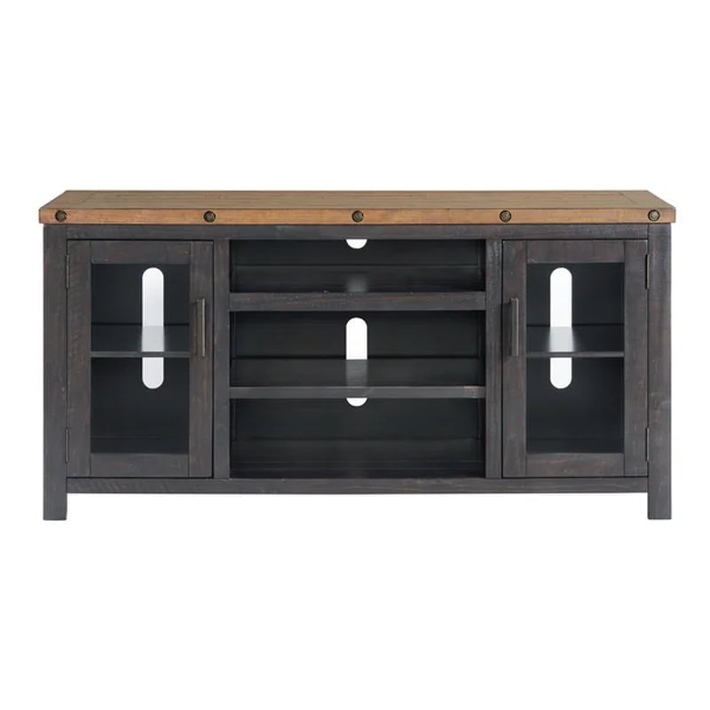Caberfae 65" Solid Wood TV Stand with Storage