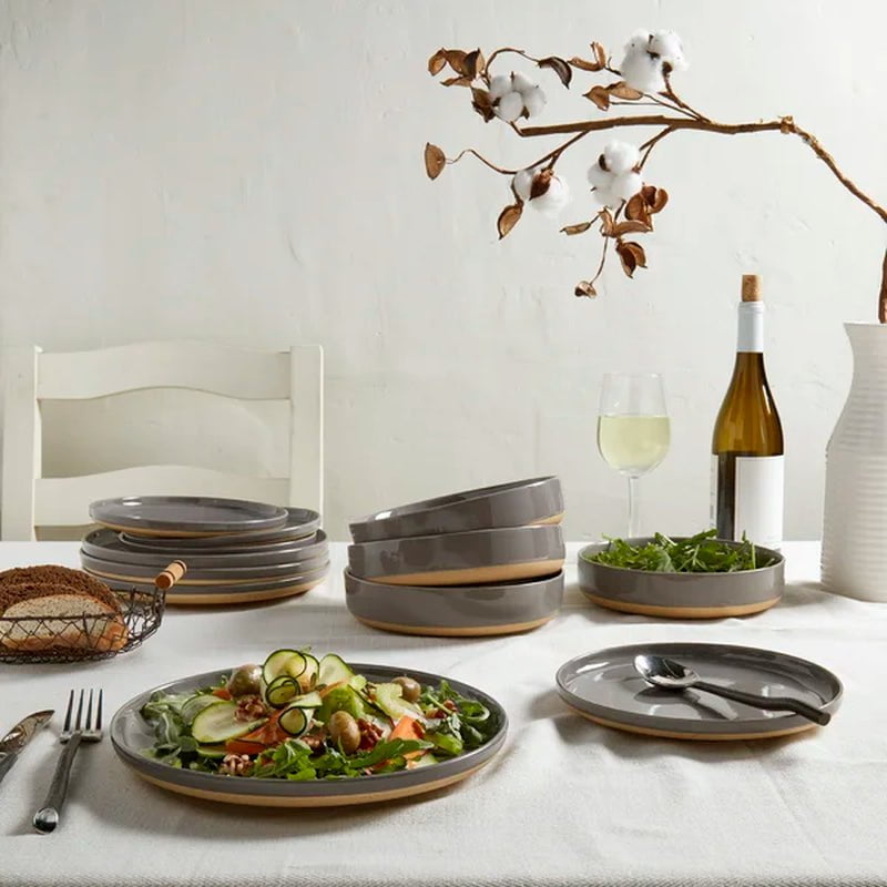 Harrison Stoneware Dinnerware Set - Service for 4