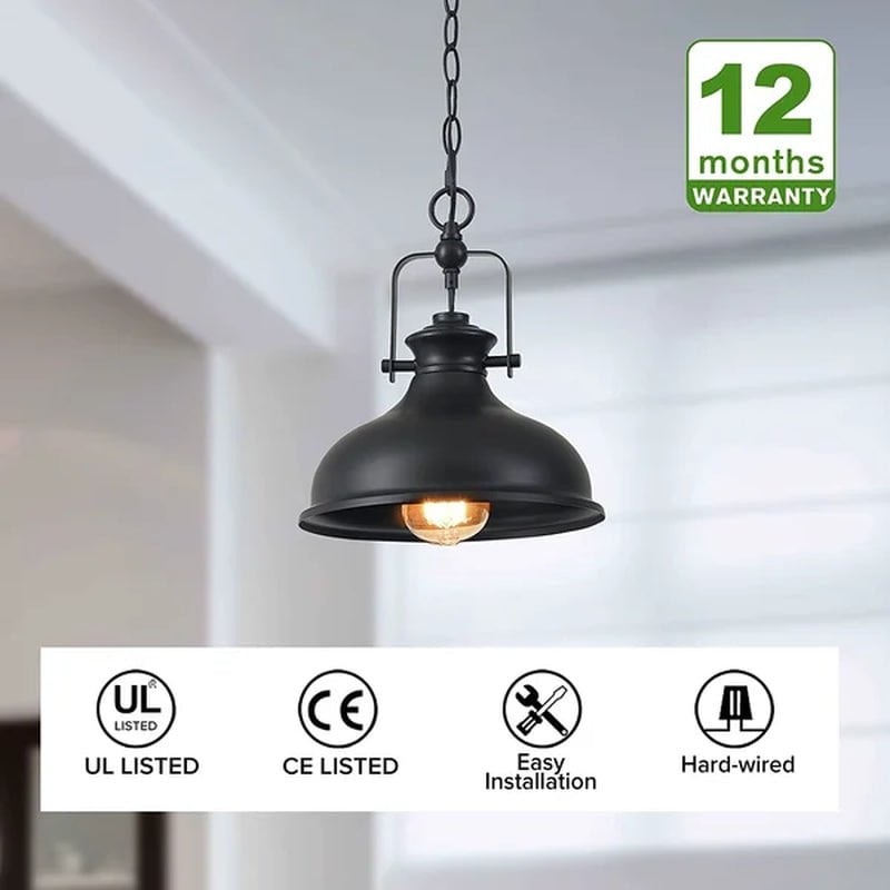 Waynetown 1 - Light Single Dome Pendant