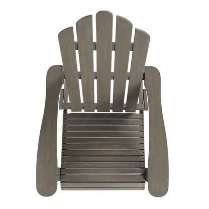 Mobley Solid Wood Folding Adirondack Chair