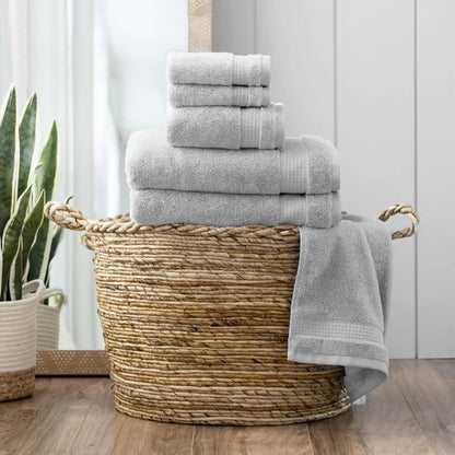 Noah 6 Piece Turkish Cotton Towel Set