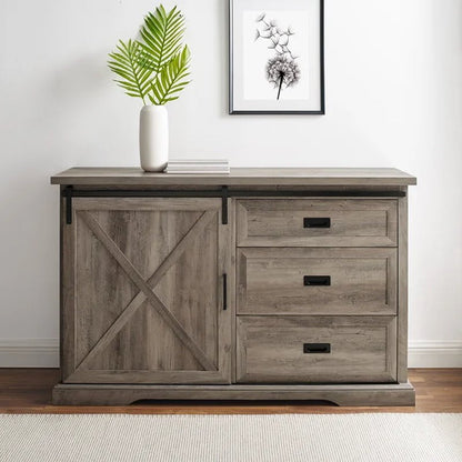 Ismay 56'' Wide 3 Drawer Sideboard