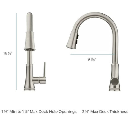 Pull down Kitchen Faucet