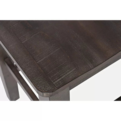 Flournoy 3 - Person Counter Height Pine Solid Wood Dining Set