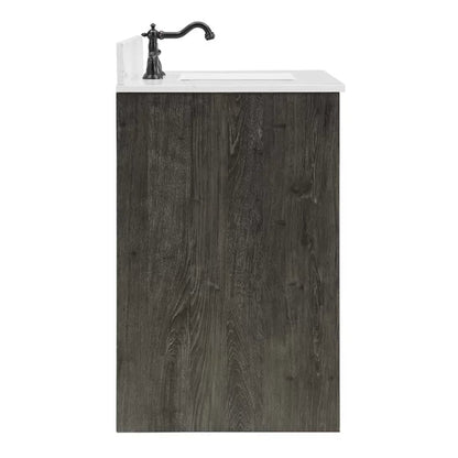 Jillian 36'' Free-Standing Single Bathroom Vanity with Engineered Stone Vanity Top