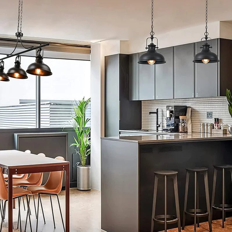 Waynetown 1 - Light Single Dome Pendant
