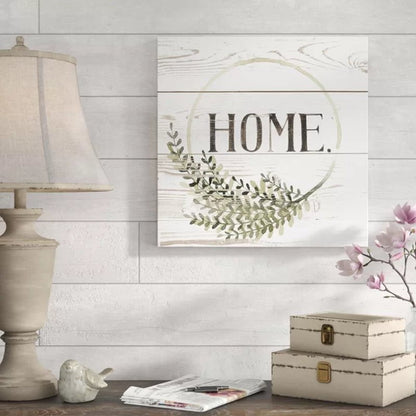 Family Farmhouse I by Grace Popp - Wrapped Canvas Textual Art