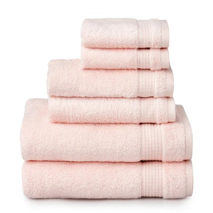 Noah 6 Piece Turkish Cotton Towel Set