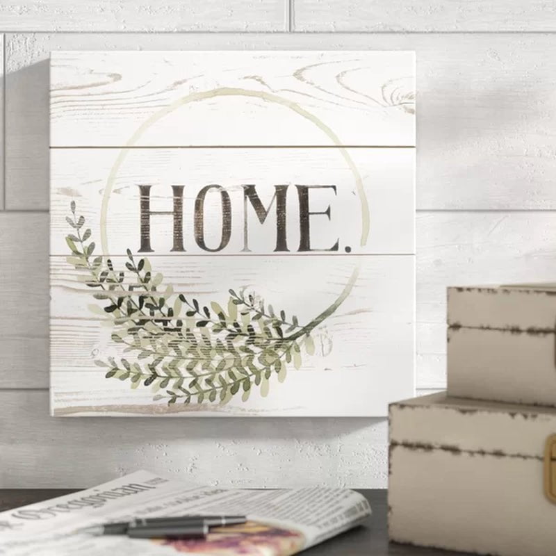 Family Farmhouse I by Grace Popp - Wrapped Canvas Textual Art