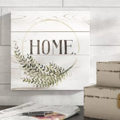Family Farmhouse I by Grace Popp - Wrapped Canvas Textual Art
