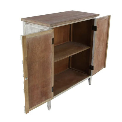 Czarnecki 31'' Tall Solid Wood Accent Cabinet