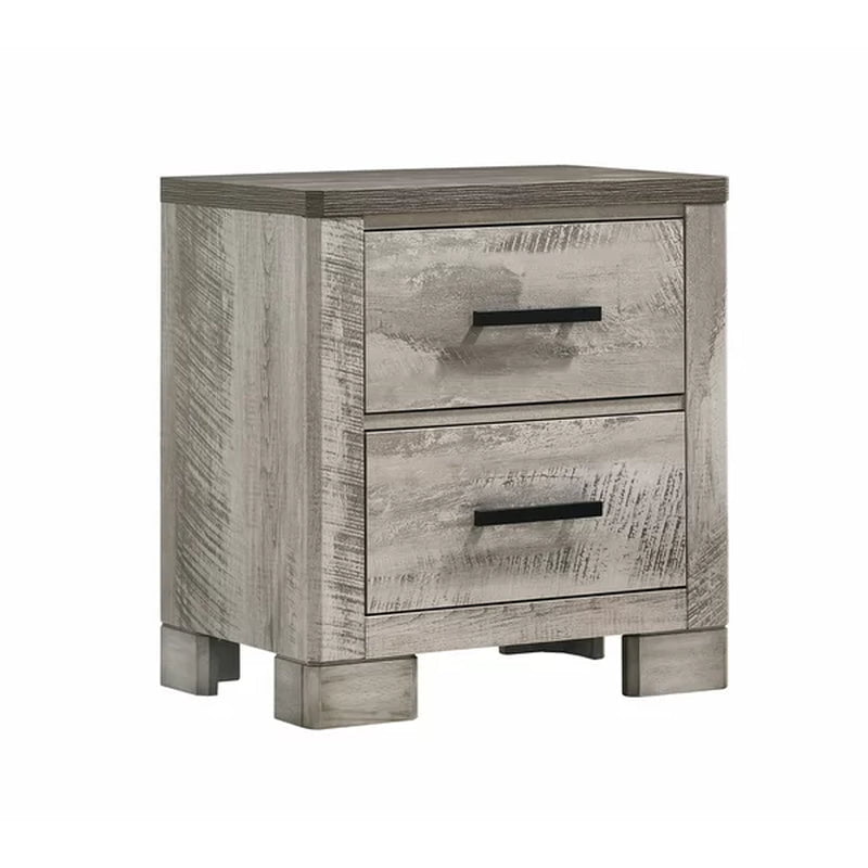 Payne Solid + Manufactured Wood Nightstand