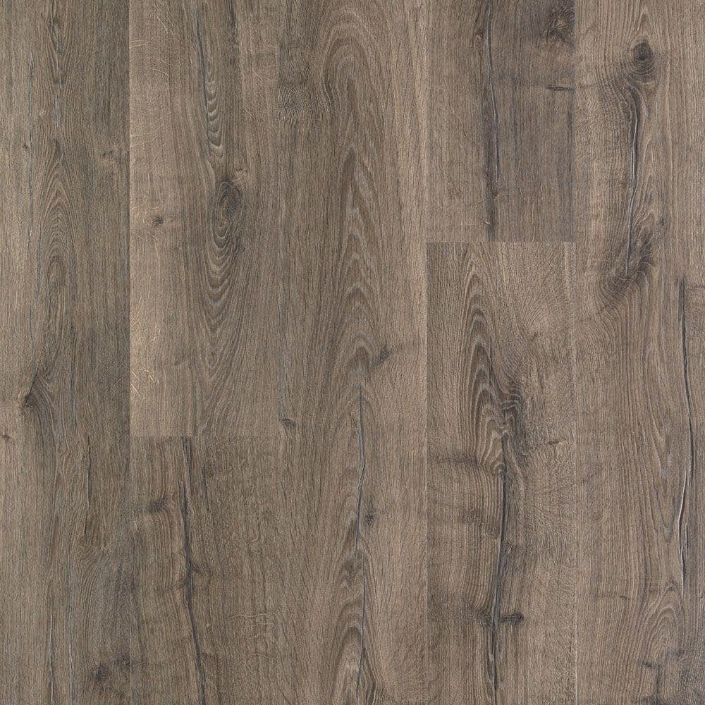 Outlast+ Vintage Pewter Oak 12 Mm T X 7.5 In. W Waterproof Laminate Wood Flooring (19.6 Sqft/Case)