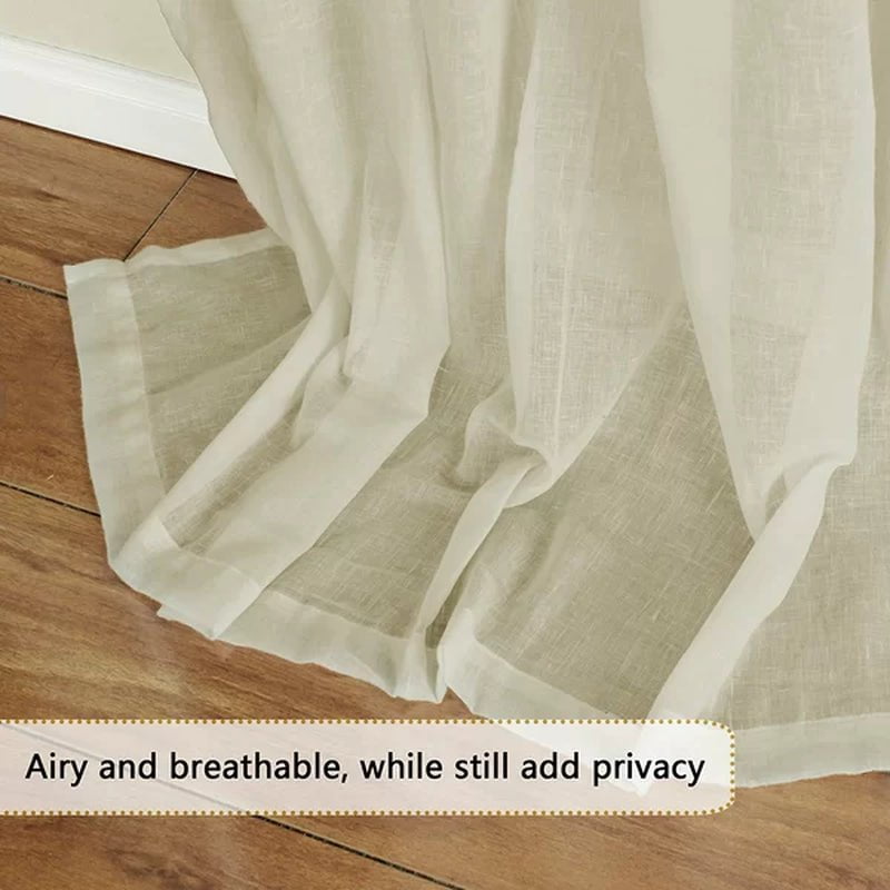 Sheer Curtain Pair