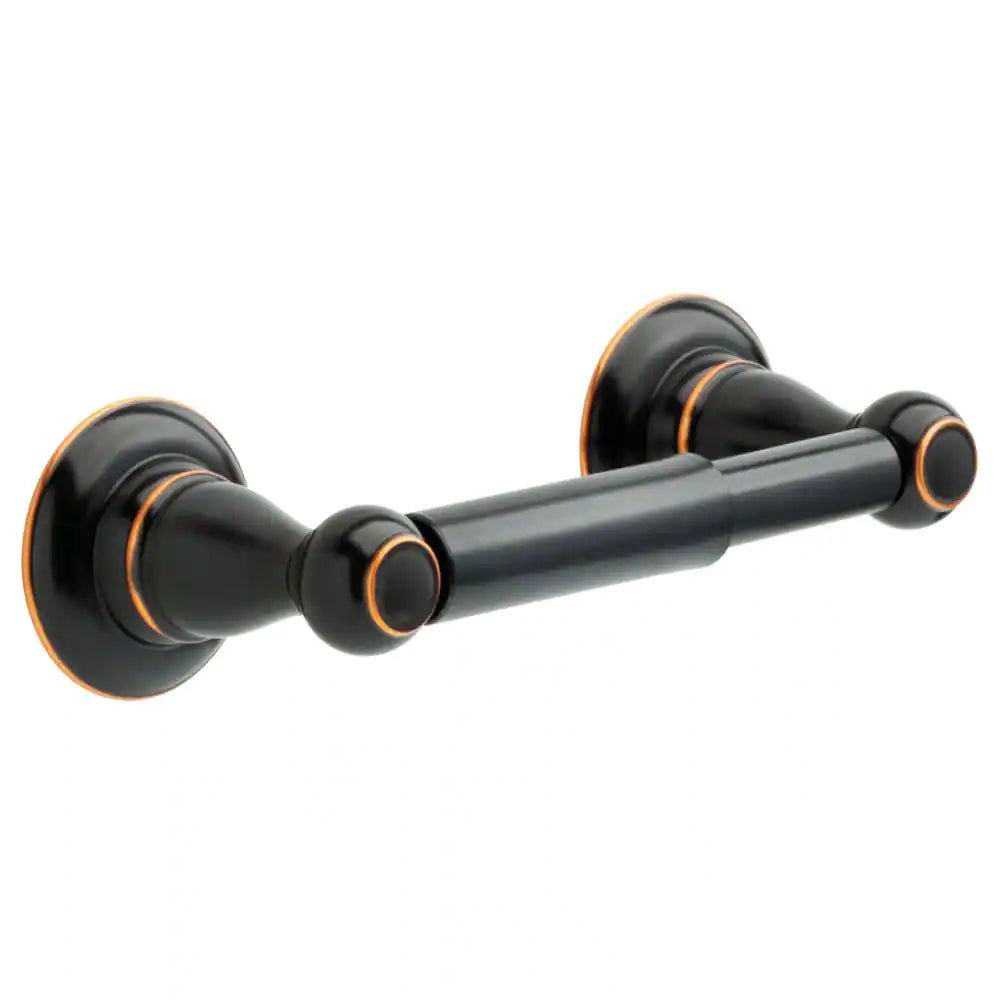 Porter 3-Piece Bath Hardware Set with Towel Ring Toilet Paper Holder and 24 In. Towel Bar in Oil Rubbed Bronze
