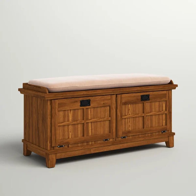 Ferryhill Solid Wood Cabinet Storage Bench