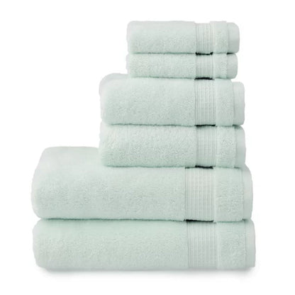 Noah 6 Piece Turkish Cotton Towel Set