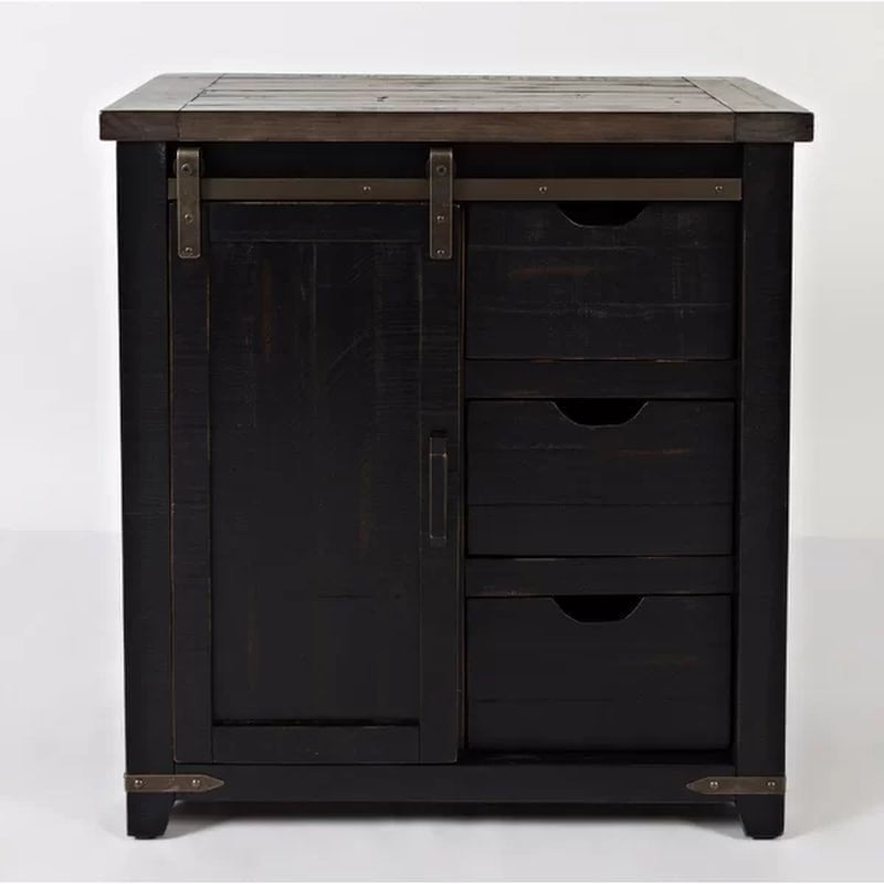 Westhoff 34'' Tall 1 - Door Accent Cabinet