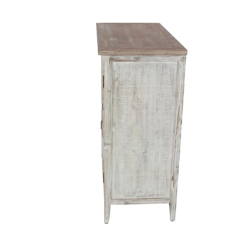 Czarnecki 31'' Tall Solid Wood Accent Cabinet