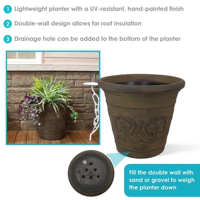 Kehlani Resin Pot Planter