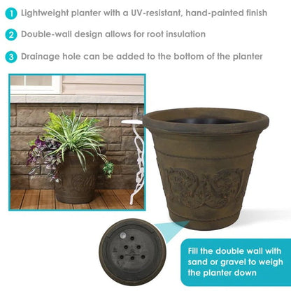 Kehlani Resin Pot Planter