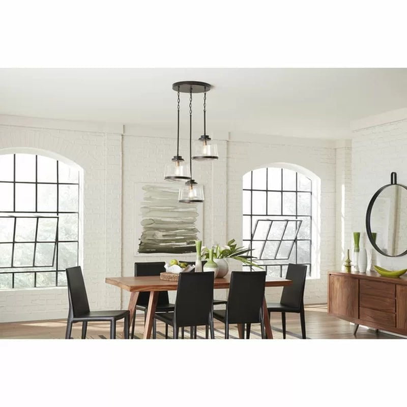 Lupe 1 - Light Single Schoolhouse Pendant