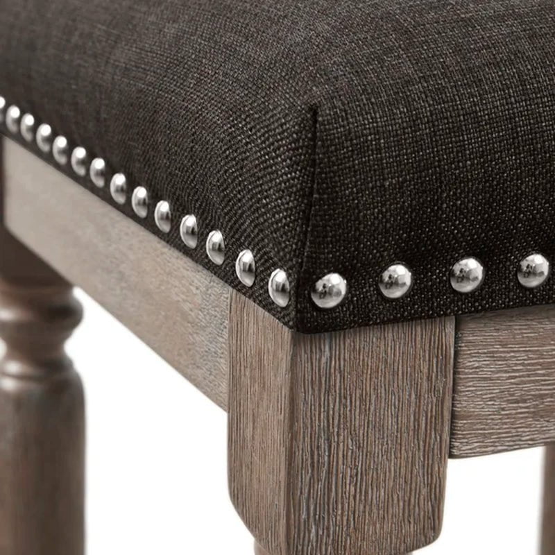 Lindell Nailhead Counter & Bar Stool