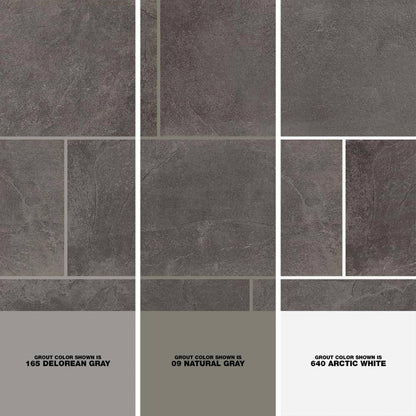 Cascade Ridge 24 In. X 12 In. Slate Ceramic Floor and Wall Tile (15.04 Sq. Ft. / Case)