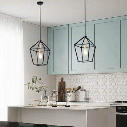 Makinley Farmhouse 1-Light Kitchen Island Linear Pendant Light